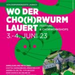 Schlossparkkonzert Laubach - Wo der Cho(h)rwurm lauert