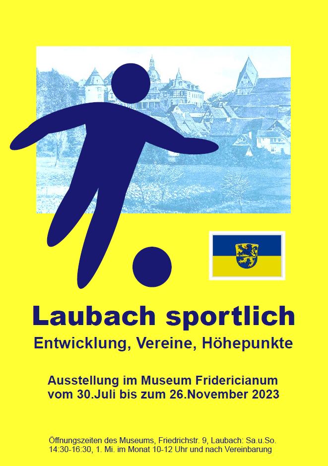 „Laubach sportlich“ Veranstaltung im Museum Fridericianum zur Sonderausstellung