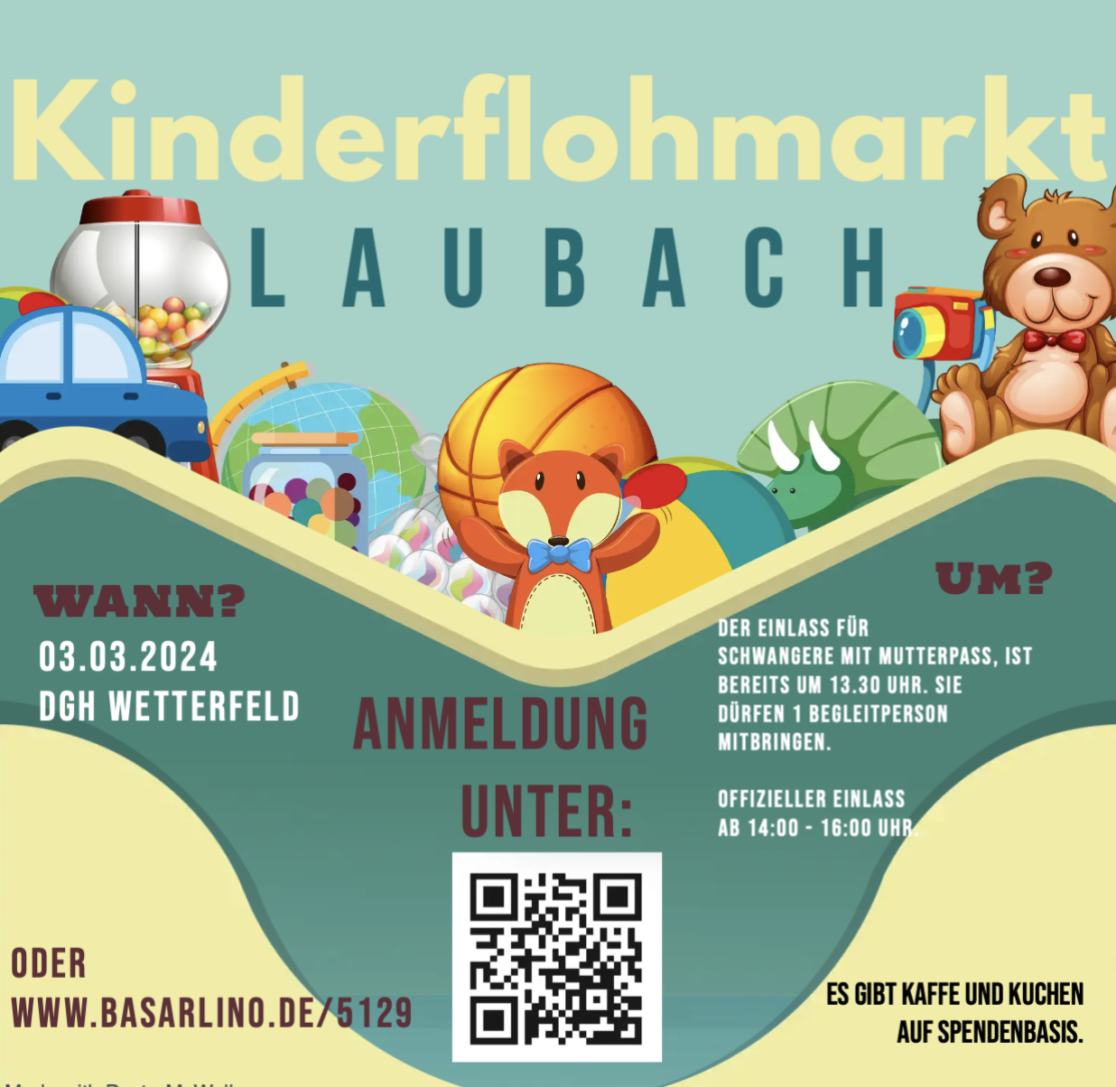 Kinderflohmarkt in Laubach-Wetterfeld