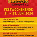 Festumzug mit anschließender Blaulichtparty mit Gaudi Power