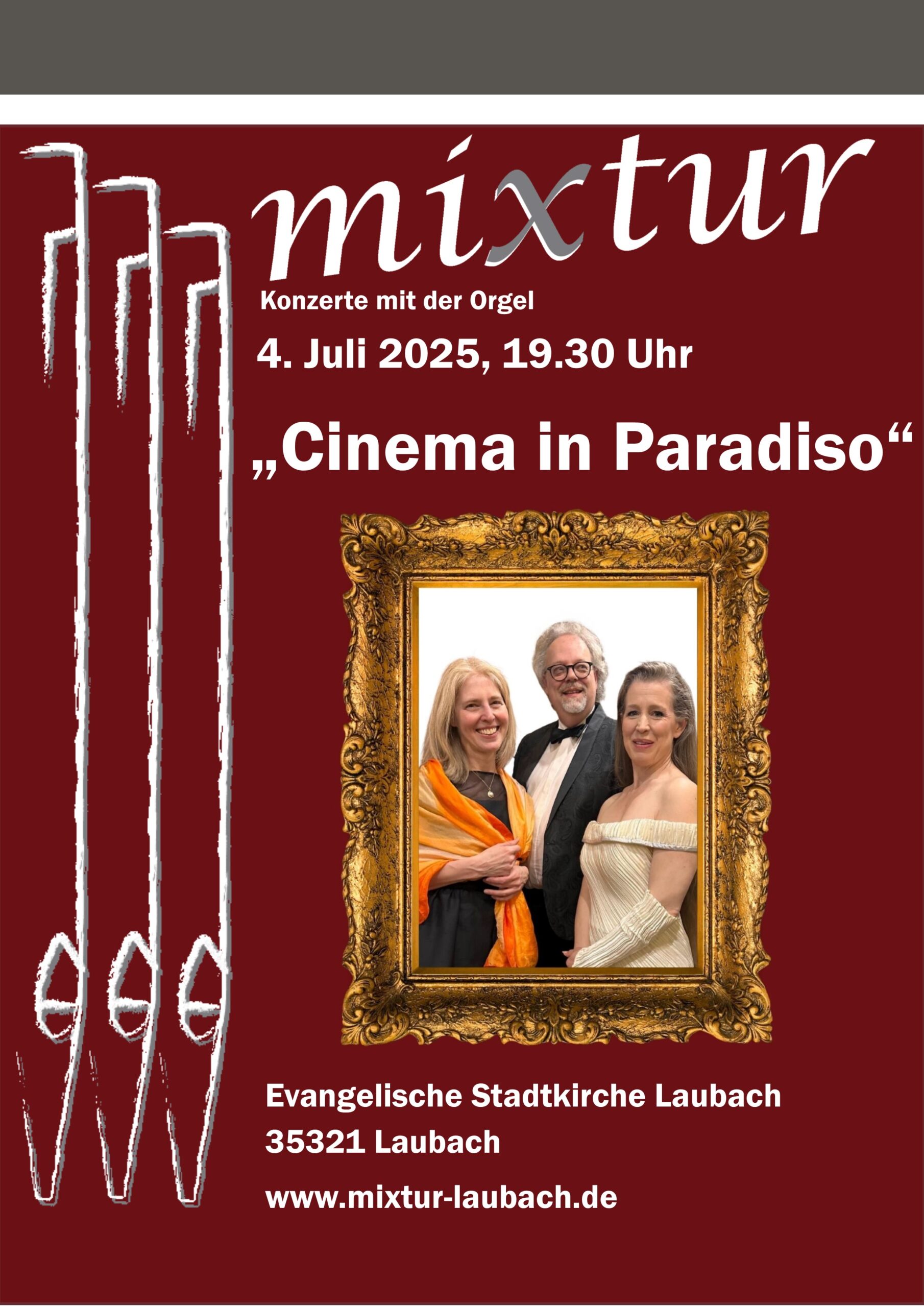 mixtur - Cinema in Paradiso – Faszinierende Welt der Filmmusik auf klassischen Instrumenten