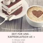 Zeit für uns - Kaffeeklatsch 65+