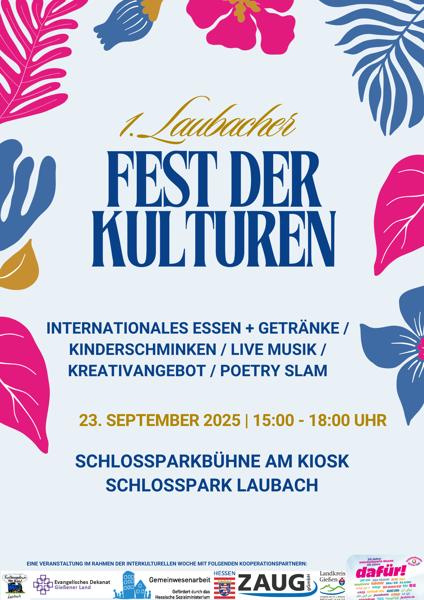 1. Laubacher Fest der Kulturen