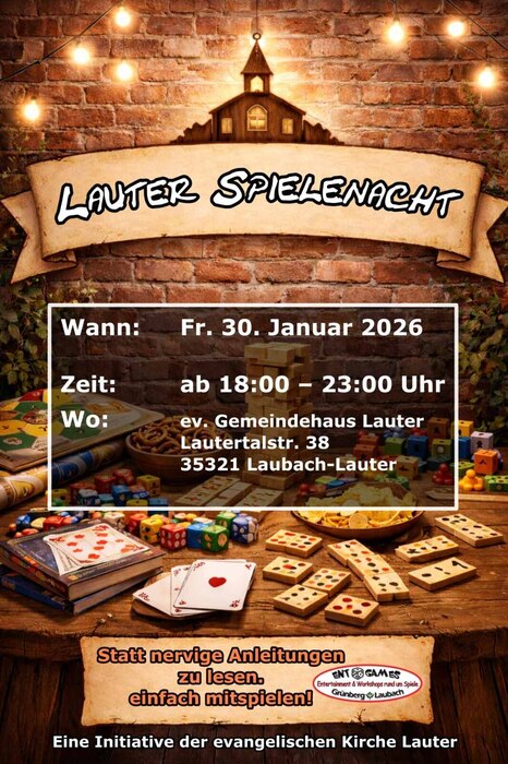 Lauter Spiele-Nacht