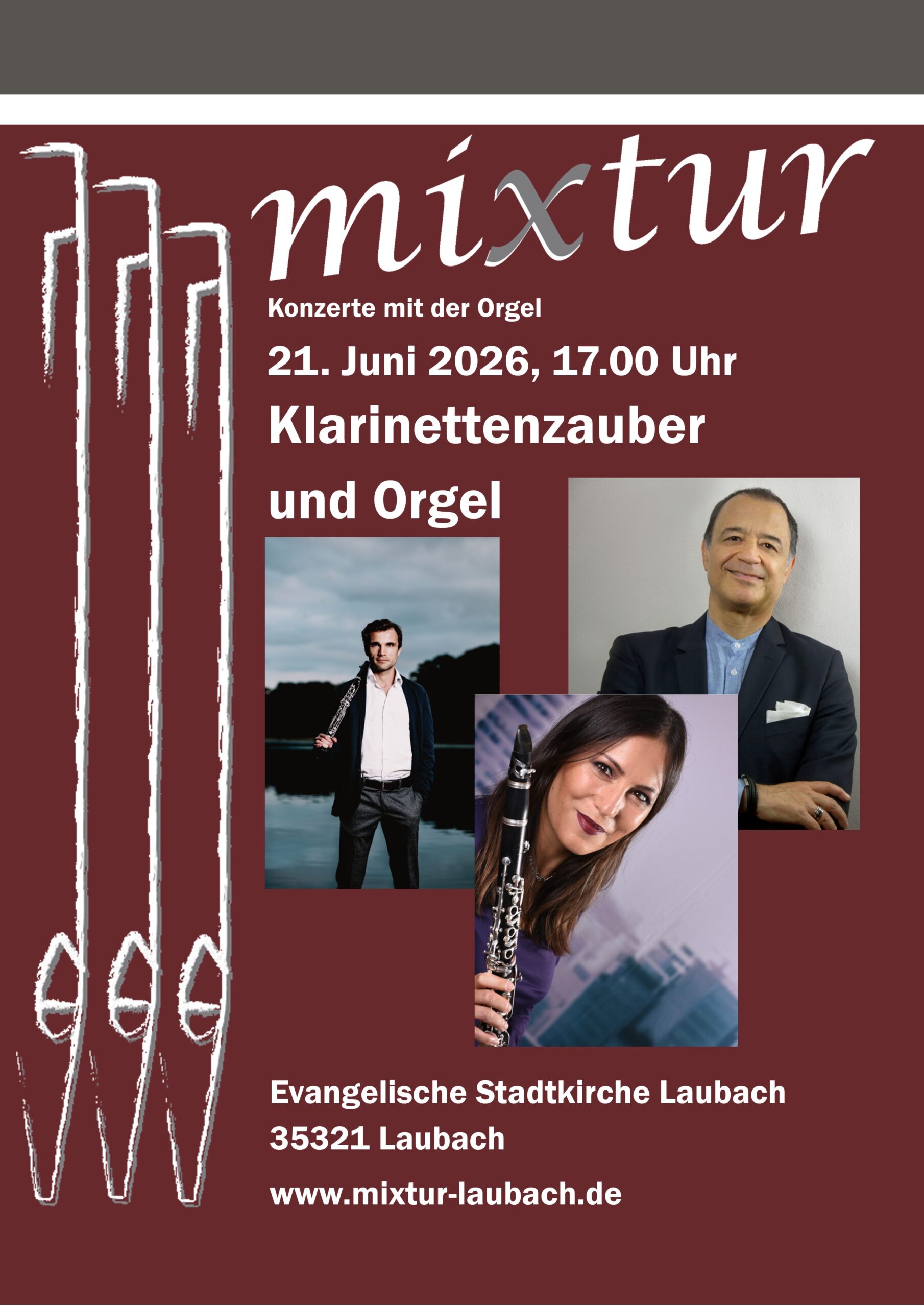 "mixtur" Klarinettenzauber und Orgel