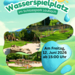 Eröffnung des Wasserspielplatzes