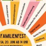 Familienfest am Familienzentrum Alter Bahnhof