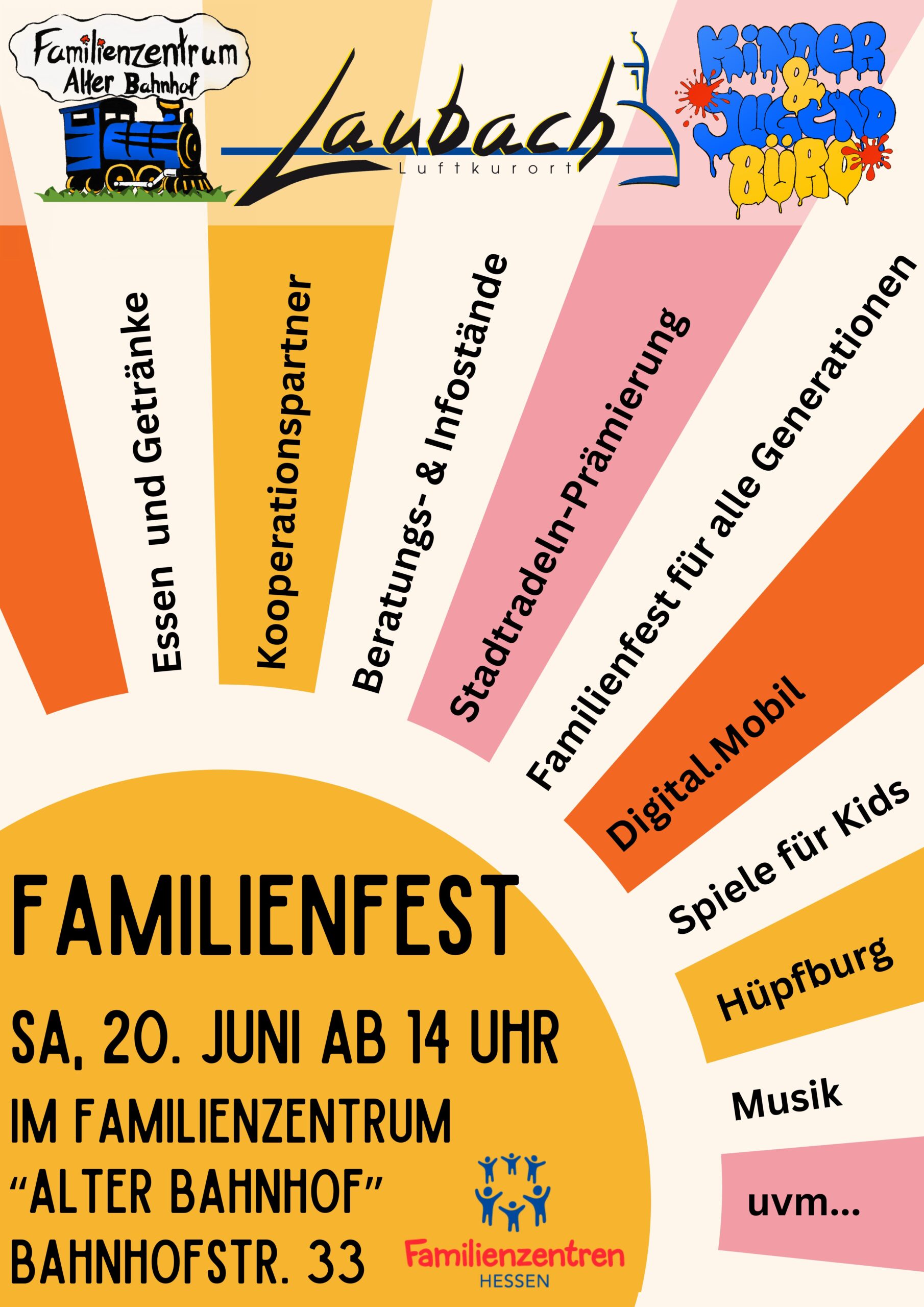 Familienfest am Familienzentrum Alter Bahnhof